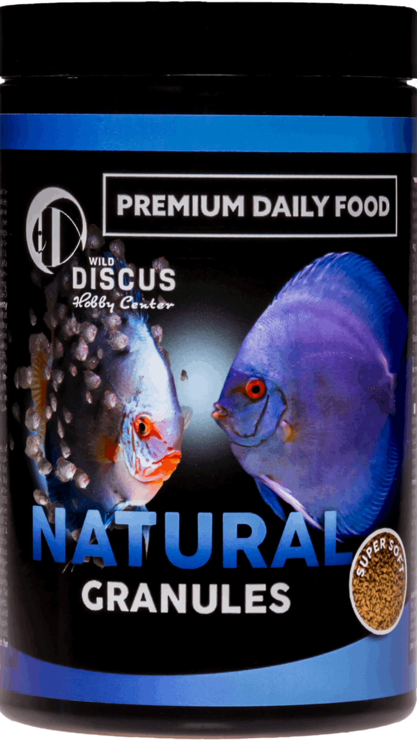 Natural Granules Super SoftNatural Granules Super Soft Complete feed in super soft granules form, suitable for all species of aquarium fish. This food does not contain any colorants and is specifically designed for blue and white fish, as well as those fo
